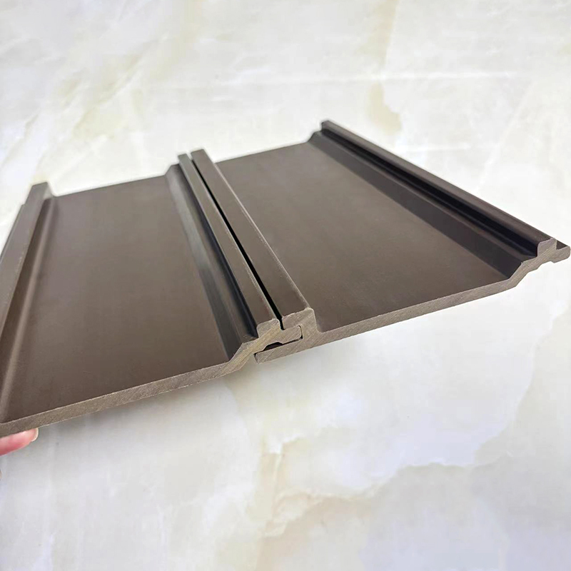 Pannello a parete 3D WPC ad incastro